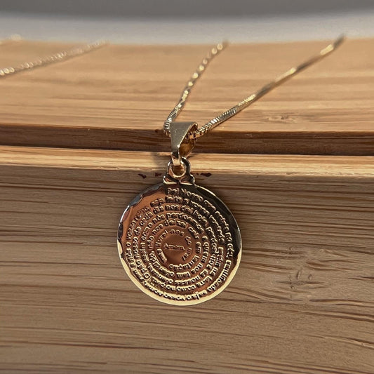 Collier "Oração Pai Nosso"