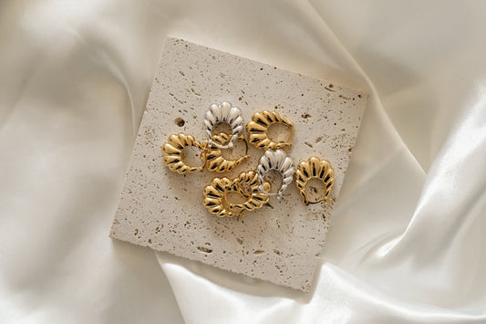 Boucles d'oreilles coquillage