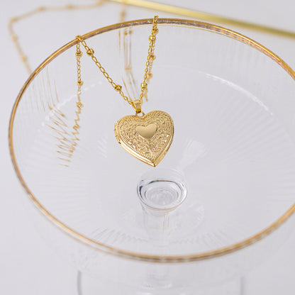 Amor Locked Necklace