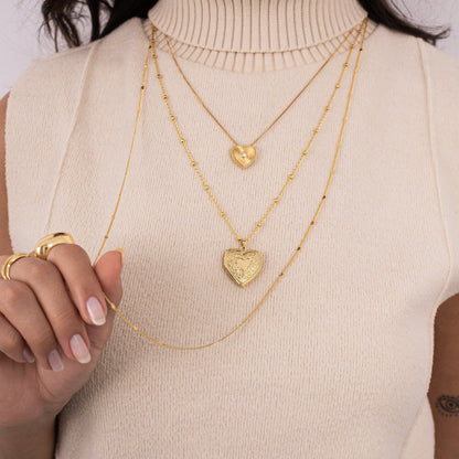 Amor Locked Necklace