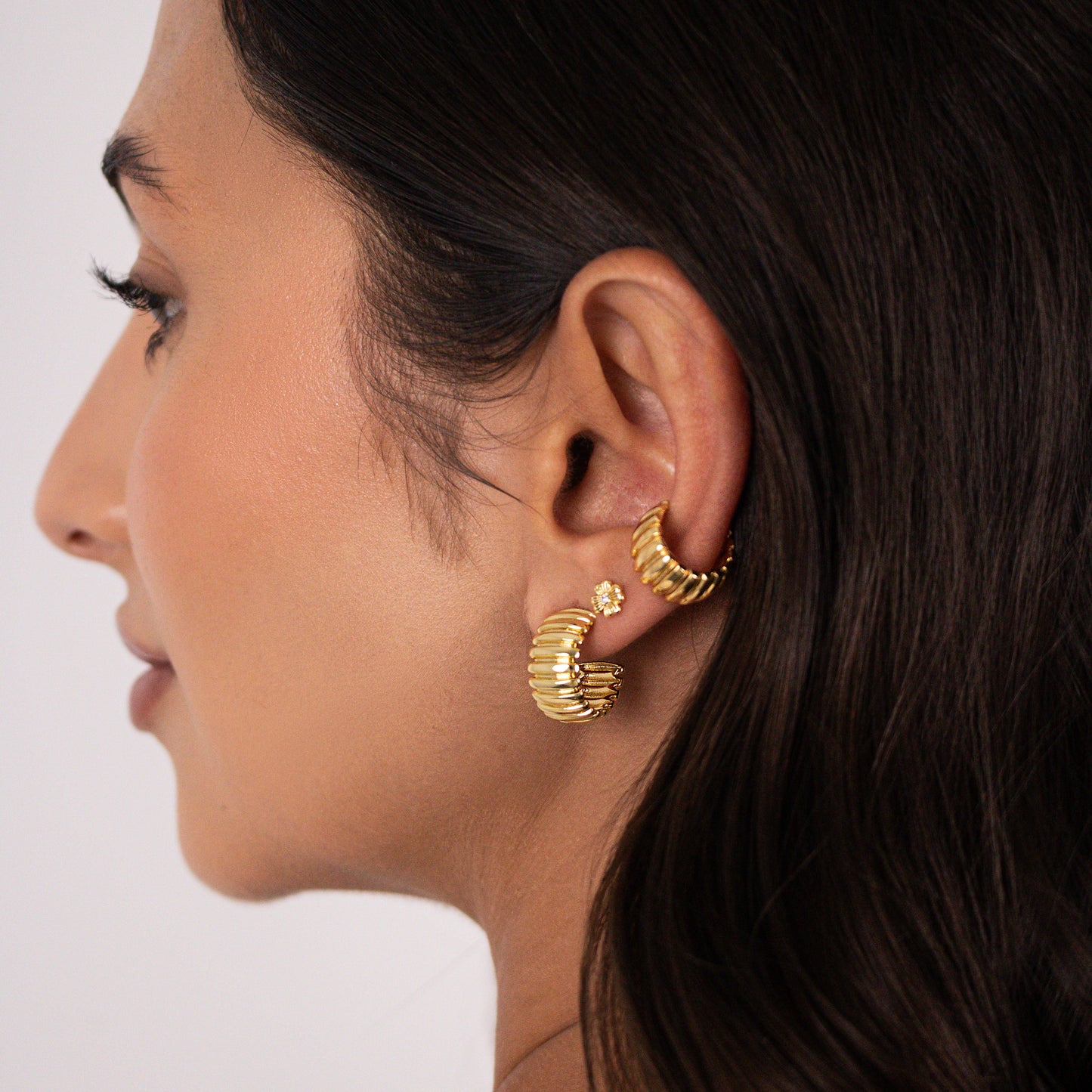 Saffron Earcuff