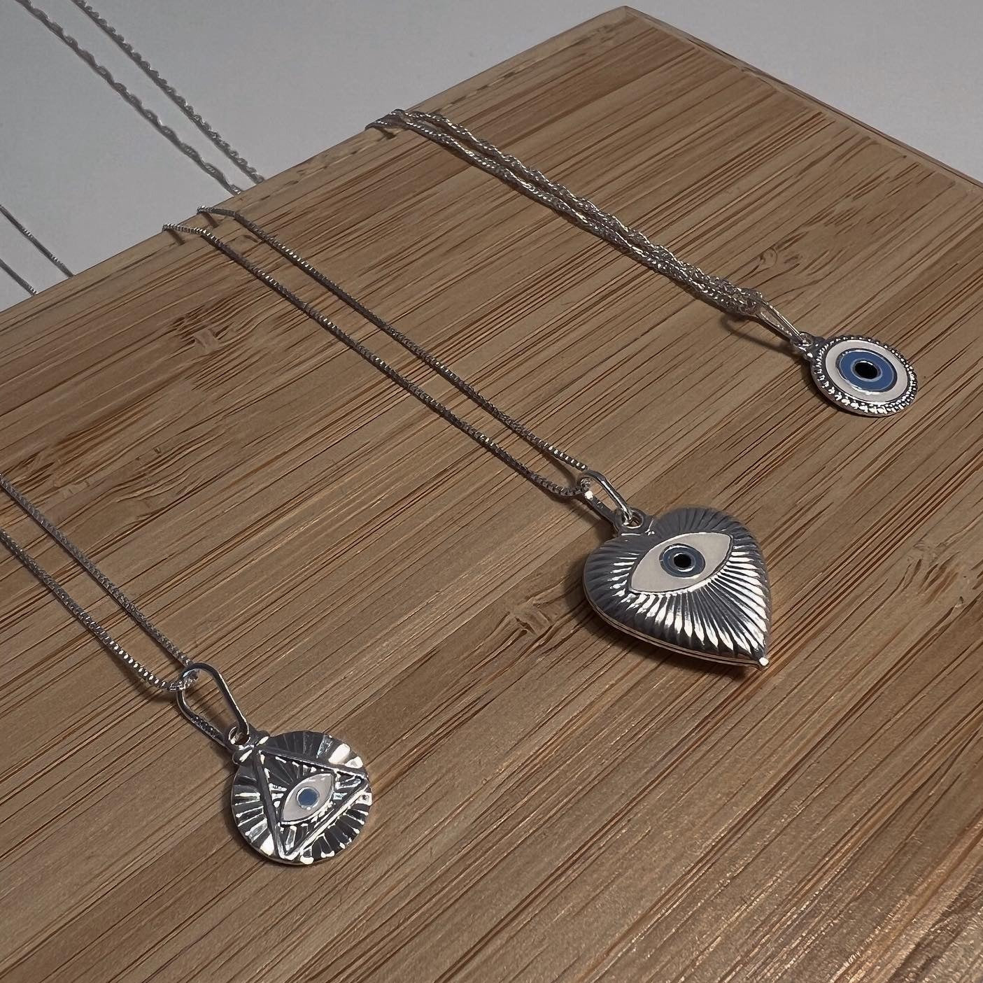 Heart Eye Necklace