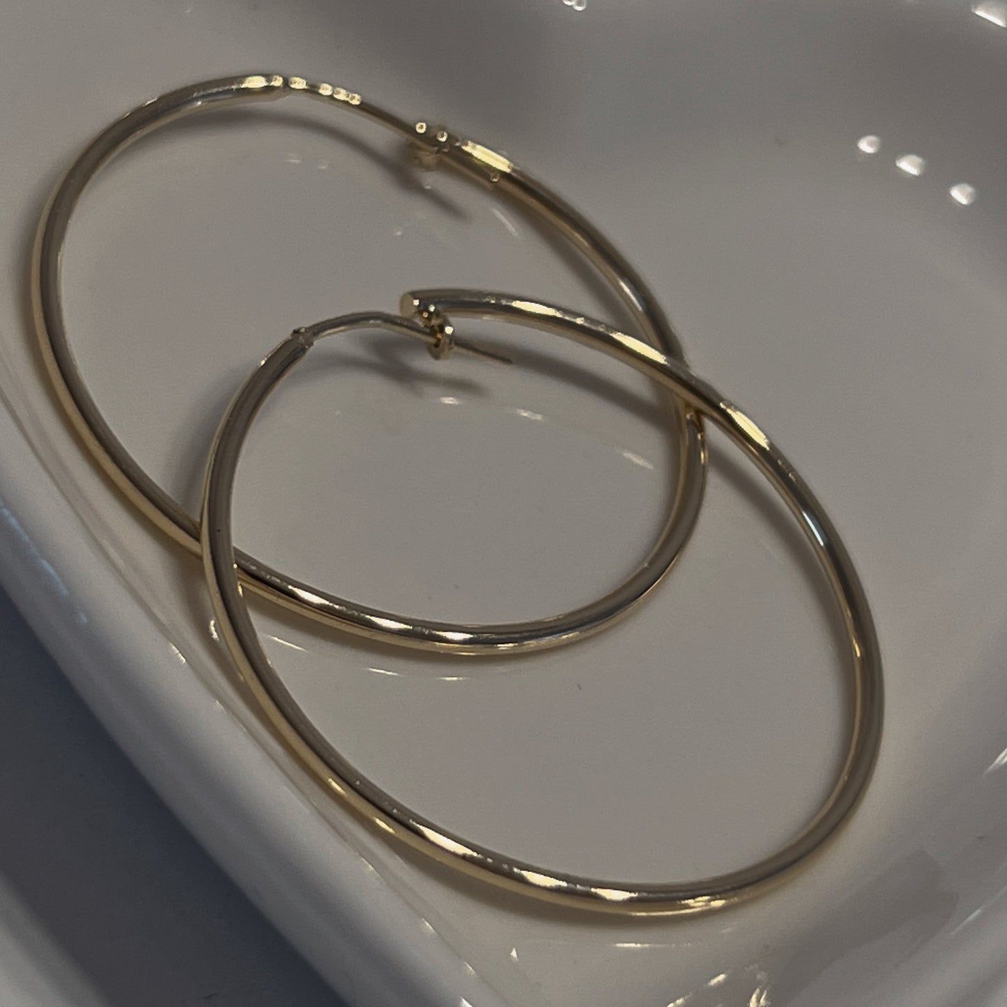 Classic Gold Medium Hoops